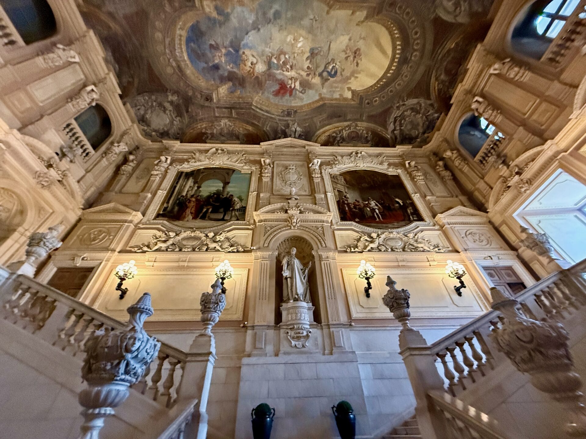 Grand escalier Palazzo Reale Grand escalier Palazzo Reale