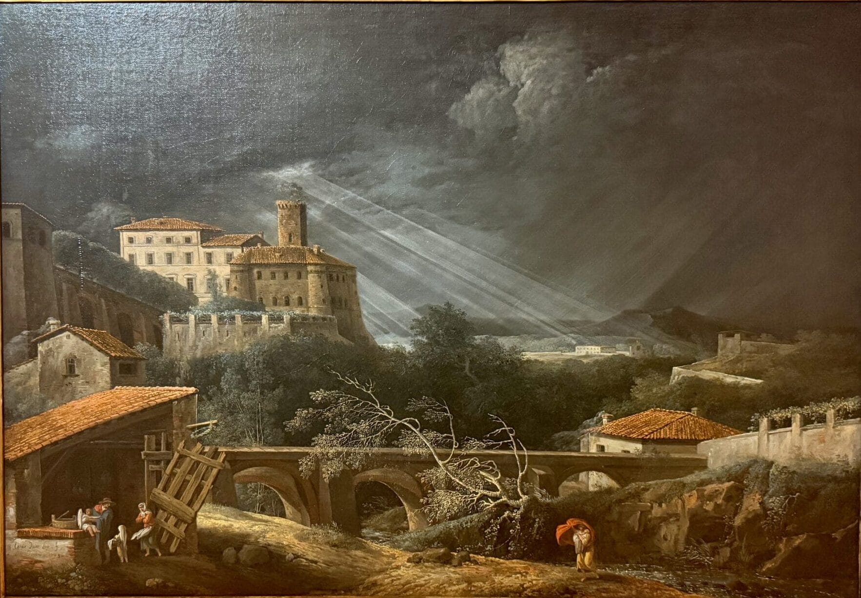 Le château de Collegno Jules-César Denis Van Loo Le château de Collegno Jules-César Denis Van Loo