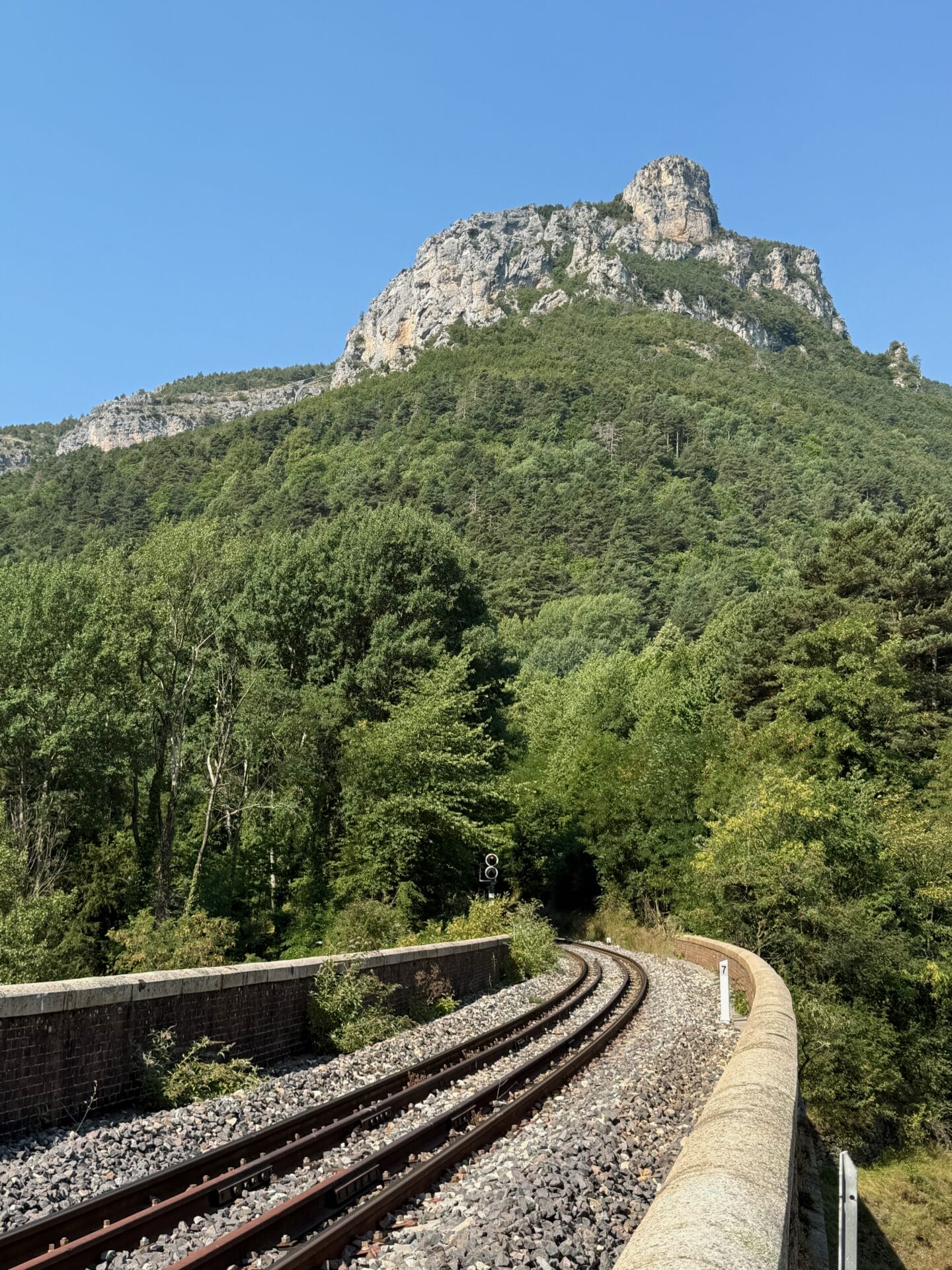 Paysages alpins train des Merveilles
