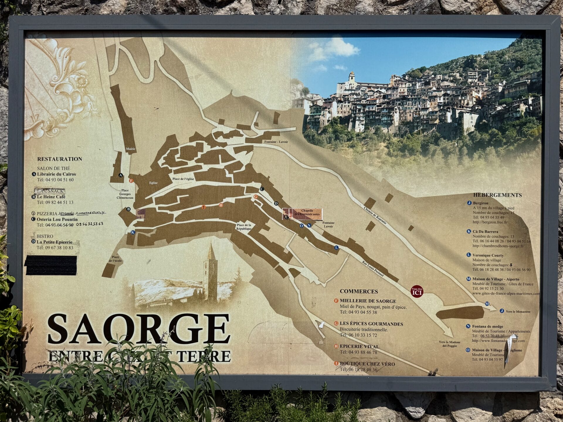 Plan Saorge