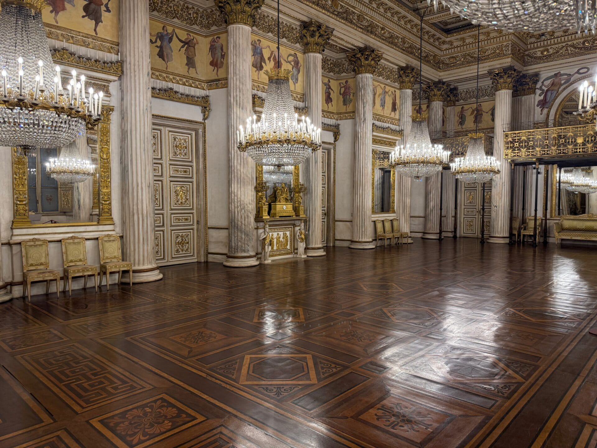 Salle de bal Palazzo Reale Salle de bal Palazzo Reale