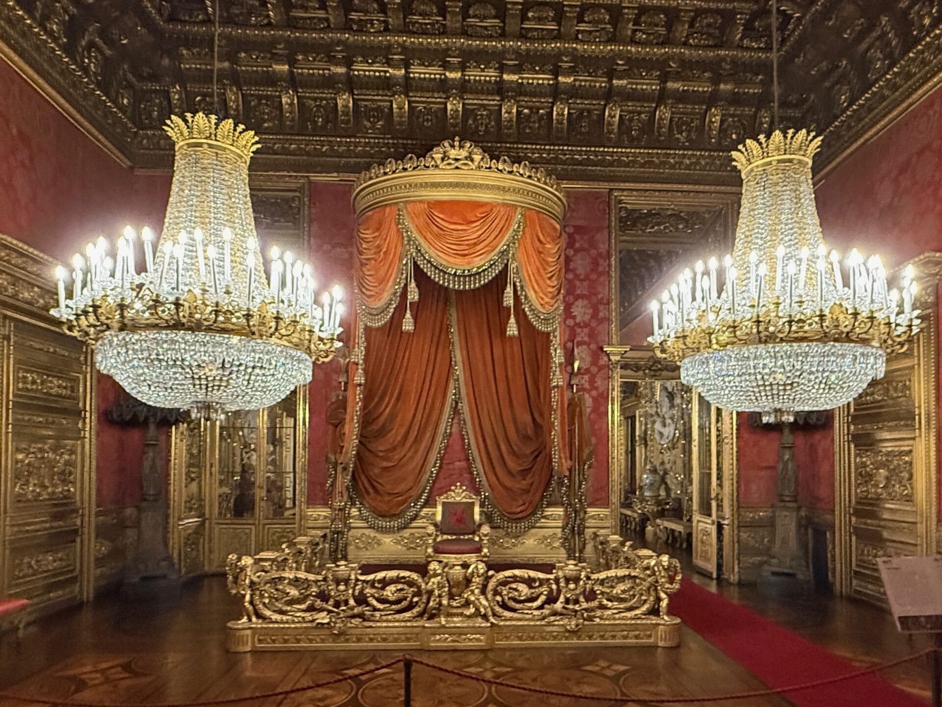 Salle du trône Palazzo Reale Salle du trône Palazzo Reale