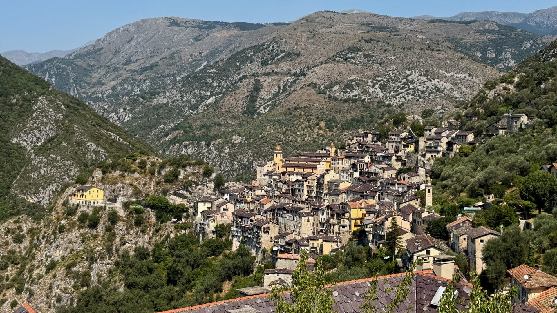 Saorge vue du monastère