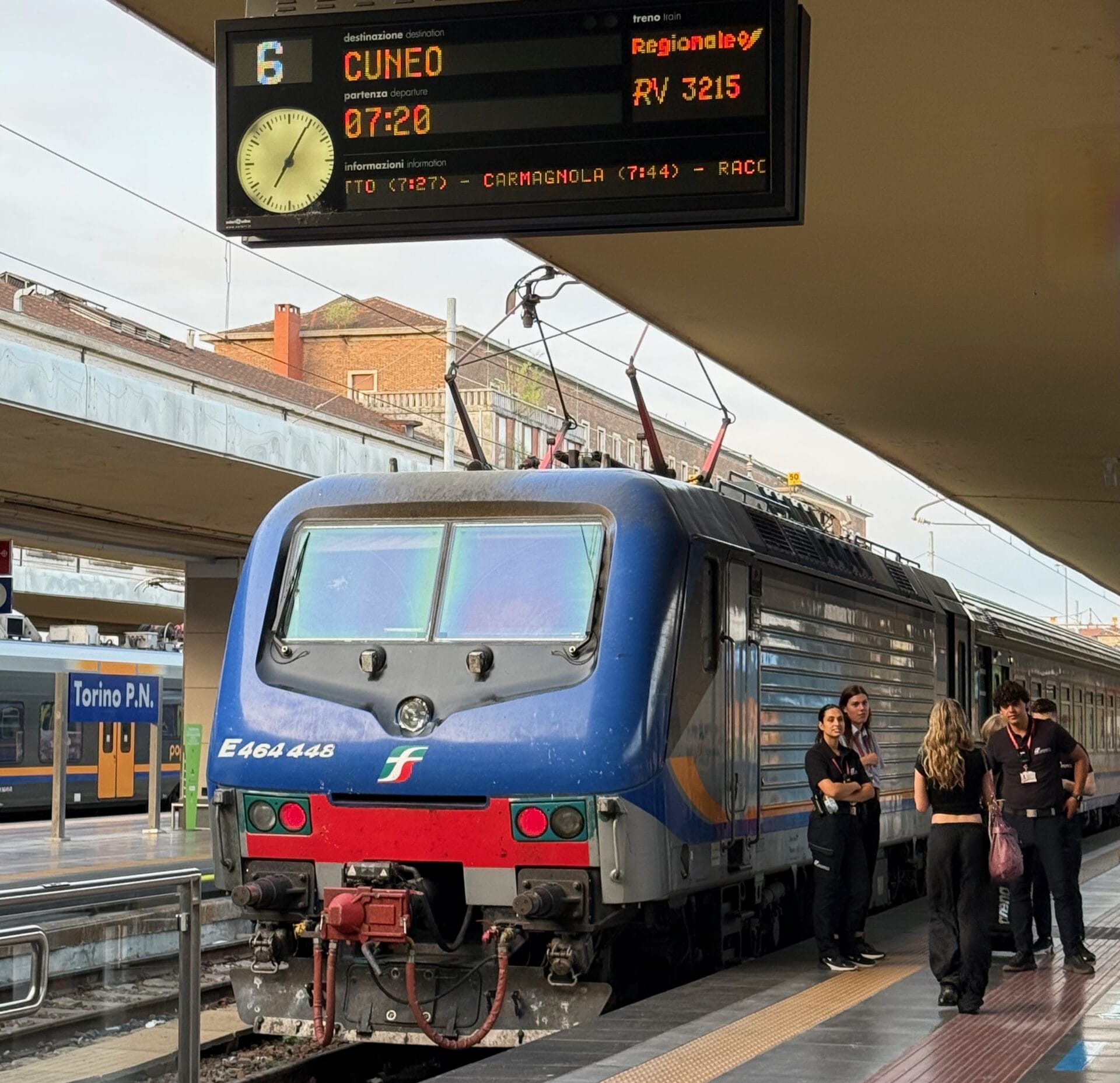 Train régional Turin Cuneo